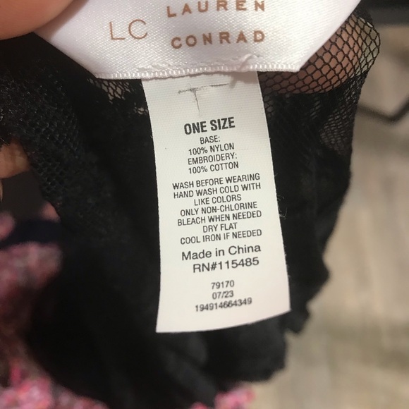 LC Lauren Conrad Black Lace Kimono - Picture 10 of 15